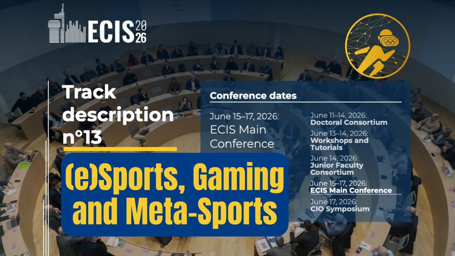 (e)Sports, Gaming and Meta-Sports track at the 2026 European Conference on Information Systems