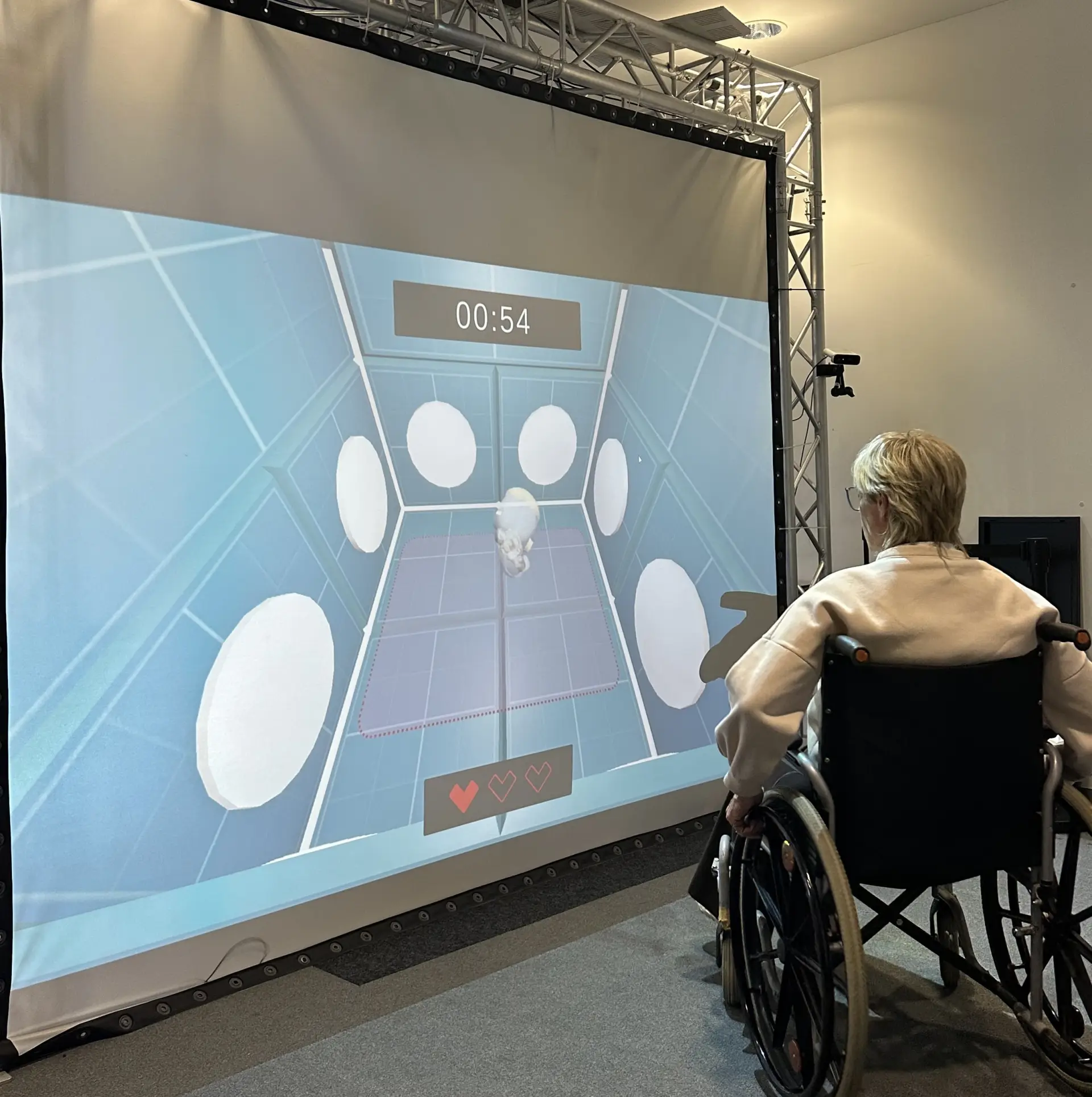 Exerchair in action (1/2) at the Sports Innovation Campus