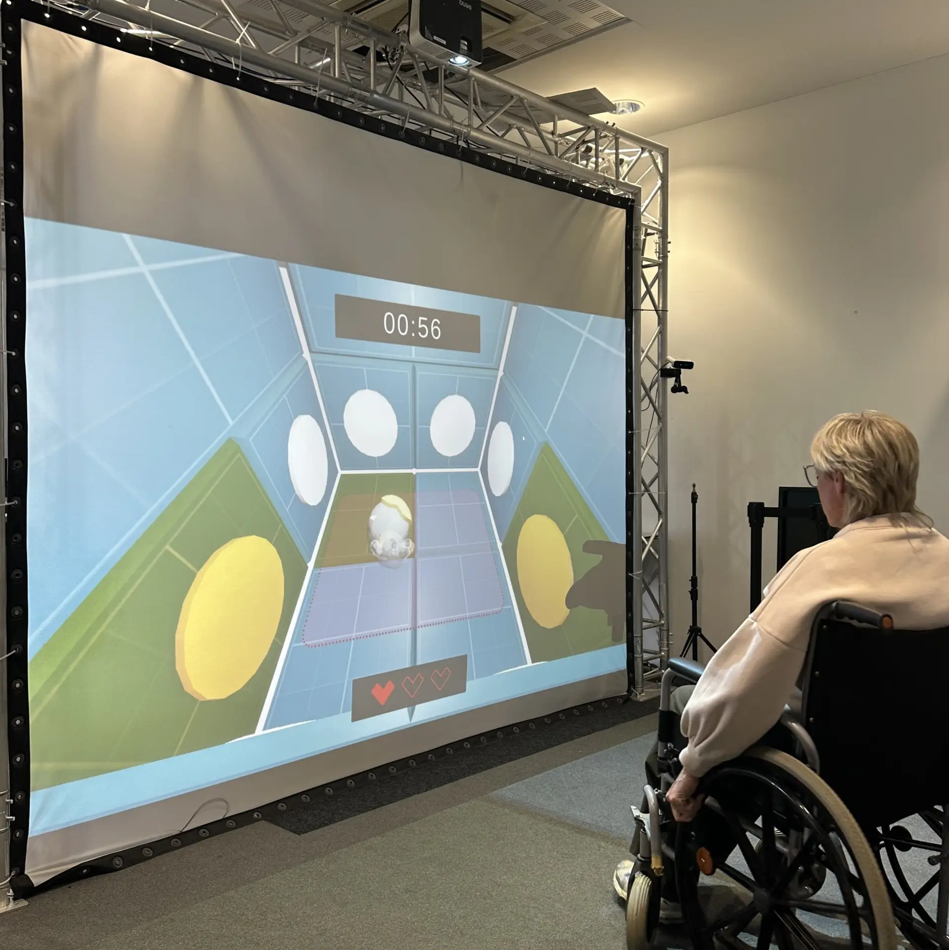 Exerchair in action (2/2) at the Sports Innovation Campus