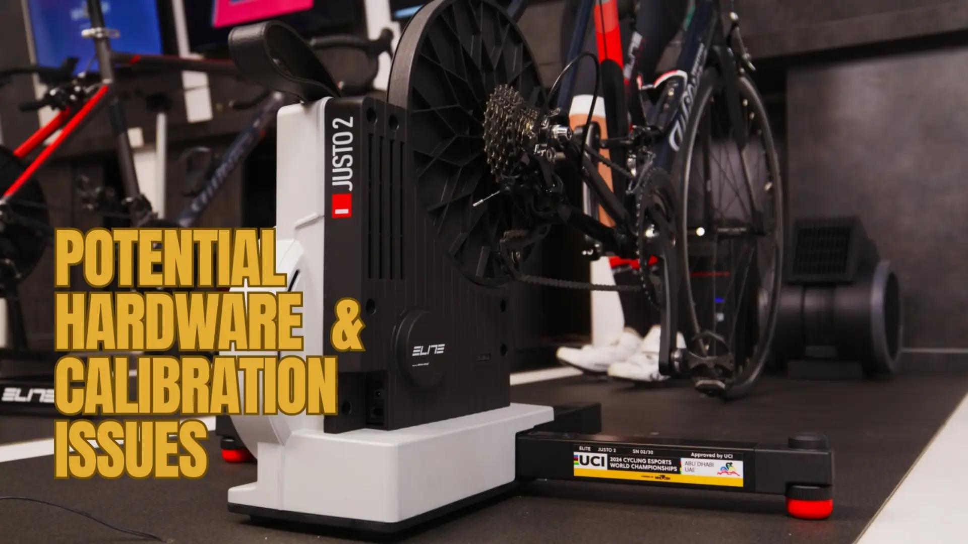 faulty calibration can yield (un)intended unfair advantages in virtual sports competitions such as virtual cycling.